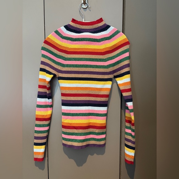 Boden multicolored stripe metallic sweater, small - Picture 5 of 10